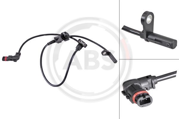 Czujnik, prędkość obrotowa koła A.B.S. 31707
