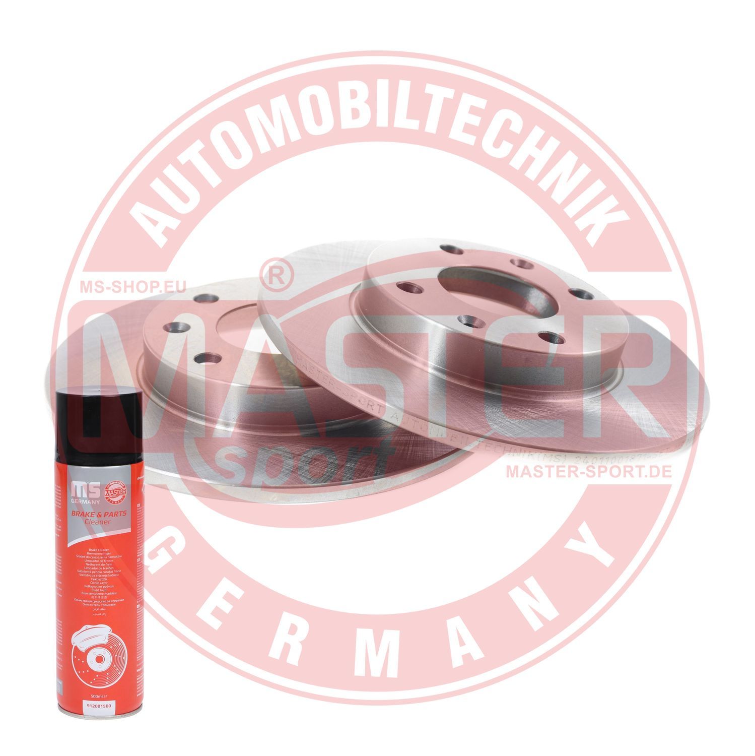 Tarcza hamulcowa MASTER-SPORT GERMANY 24011001871-SET-MSP