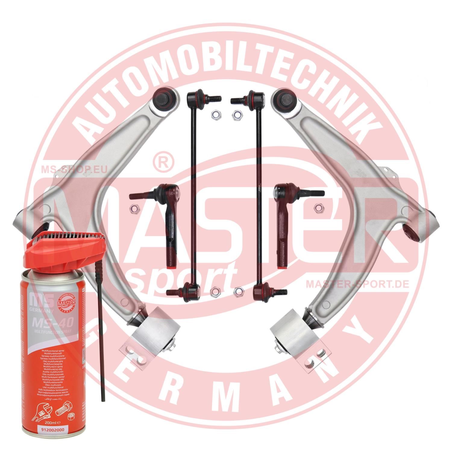 E-shop Sada ramien nápravy zavesenia kolies MASTER-SPORT GERMANY 36997-KIT-MSP