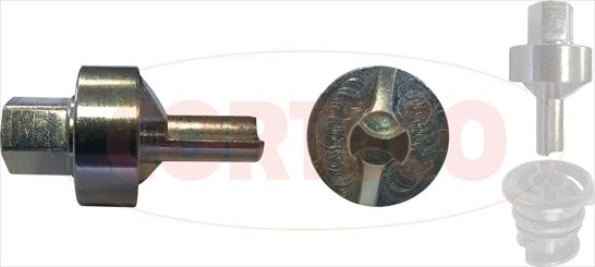 Sada nástrčných klíčů, vypouštěcí šroub oleje CORTECO 49379180