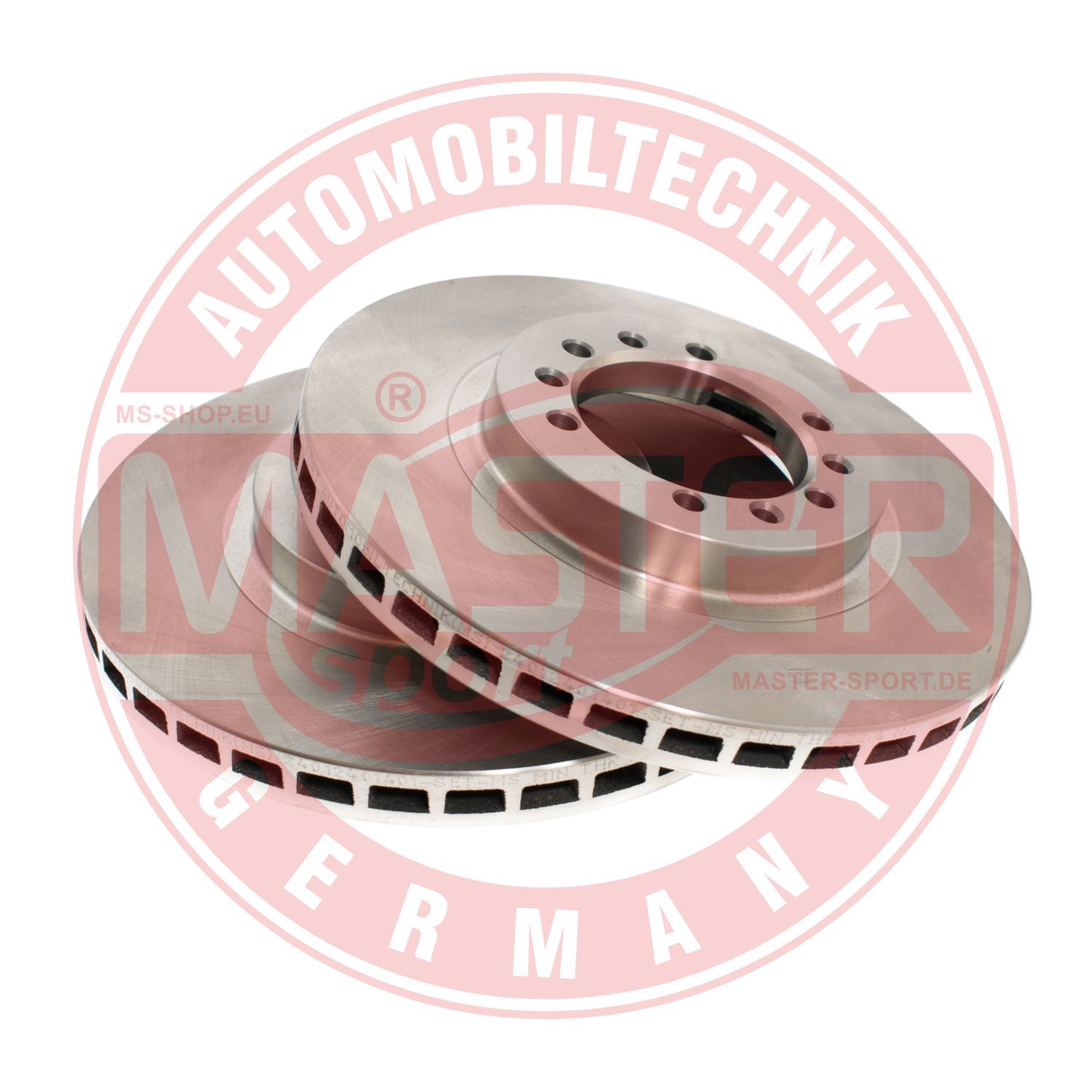 Tarcza hamulcowa MASTER-SPORT GERMANY 24012401401-SET-MS