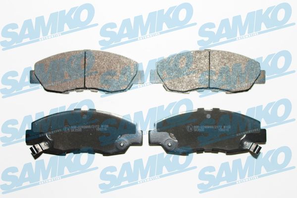 Sada brzdových destiček, kotoučová brzda SAMKO 5SP566