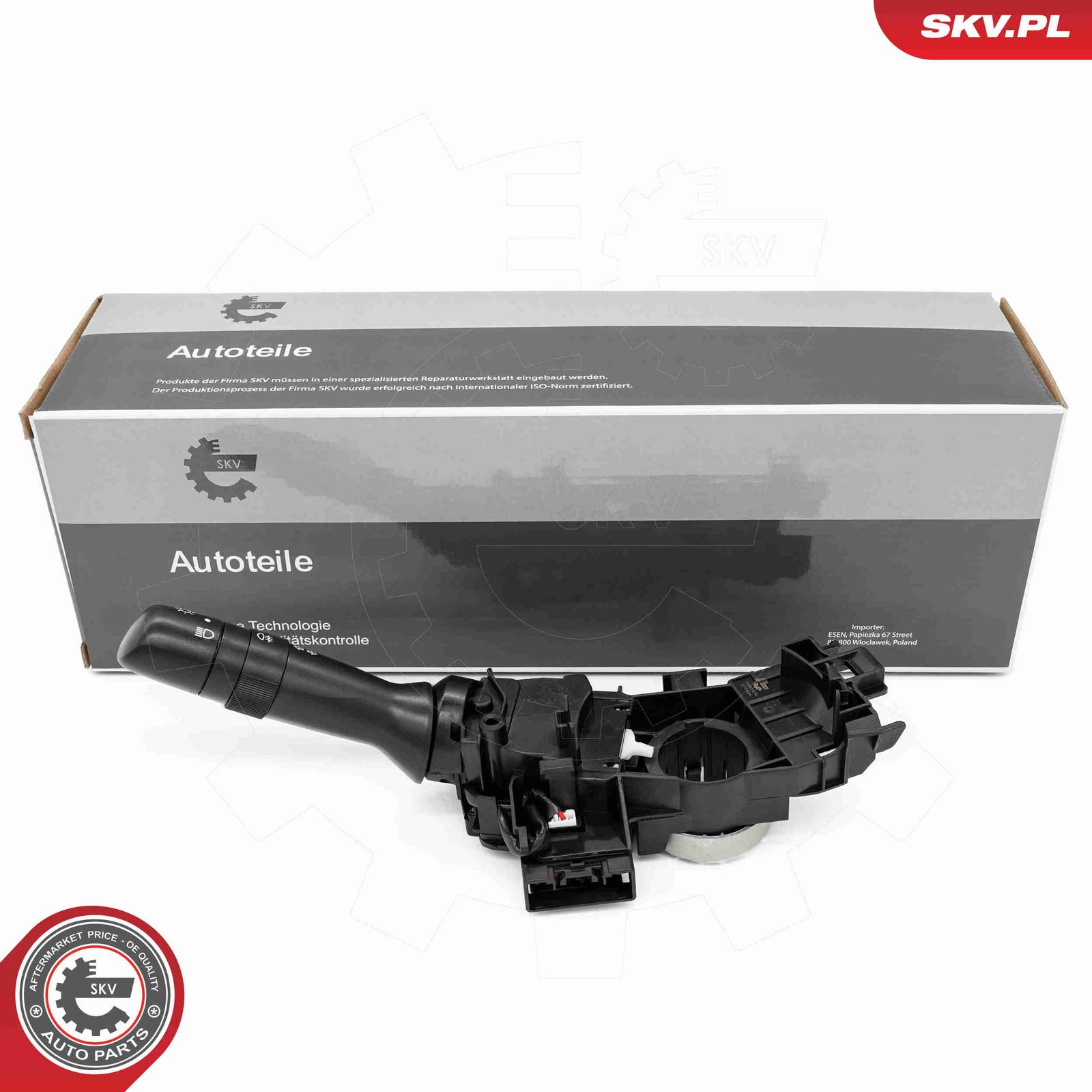 Выключатель на рулевой колонке