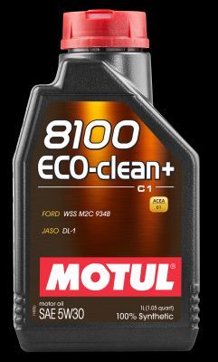 E-shop MOTUL Motorový olej 8100 ECO-CLEAN+ 5W-30, 101580, 1L