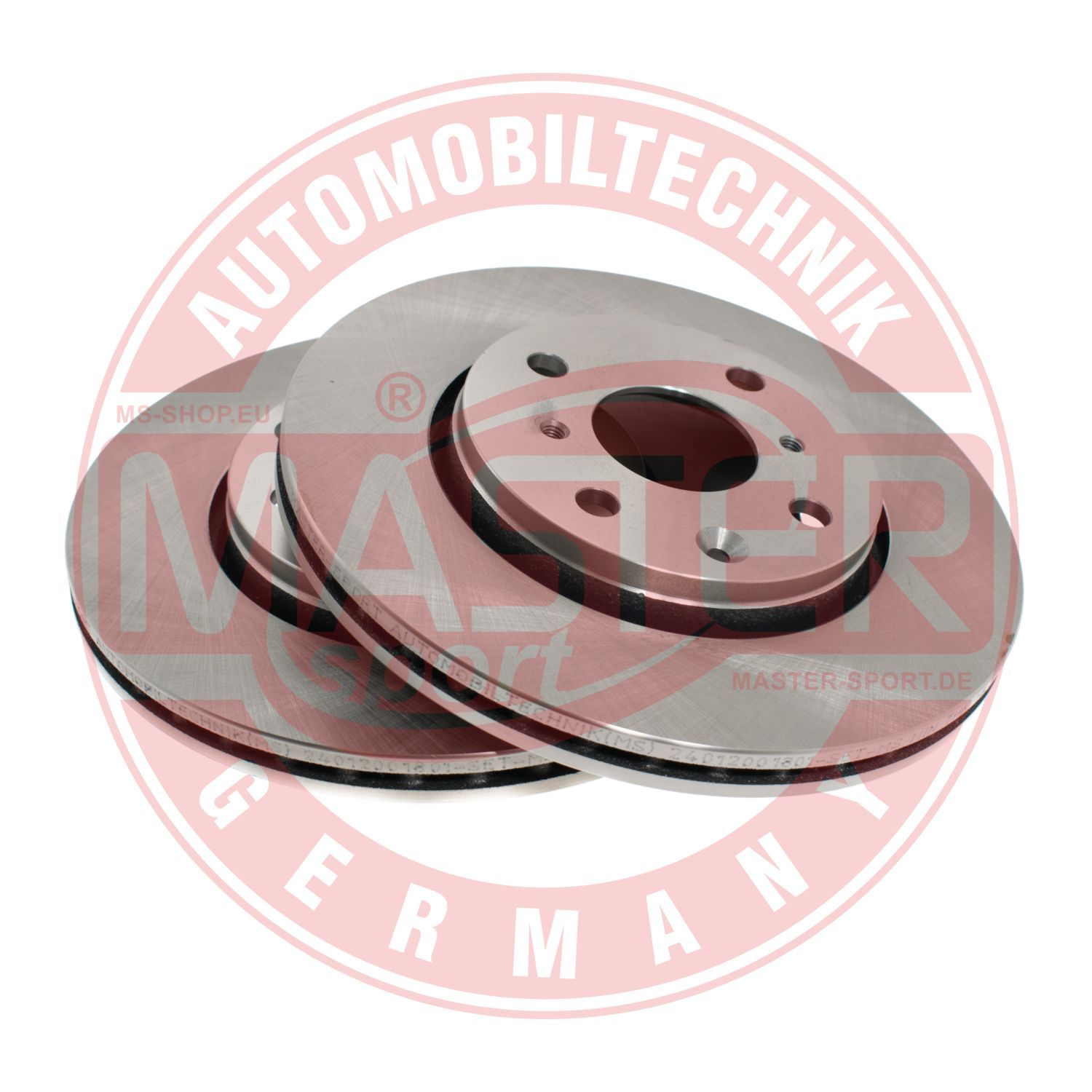 Tarcza hamulcowa MASTER-SPORT GERMANY 24012001801-SET-MS