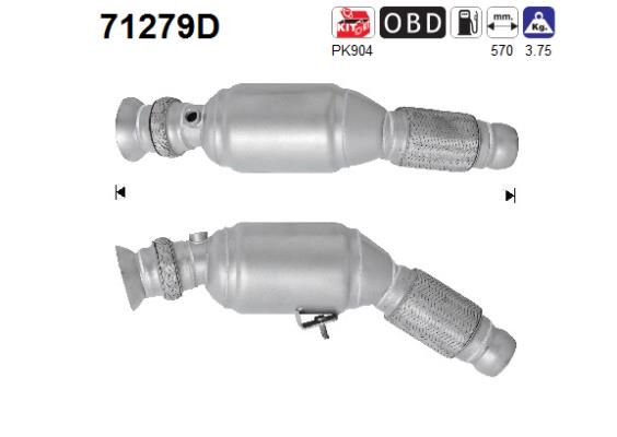 Katalizator AS 71279D