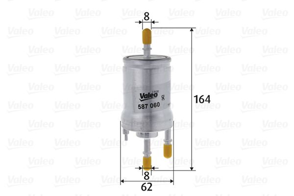 Palivový filter VALEO 587060