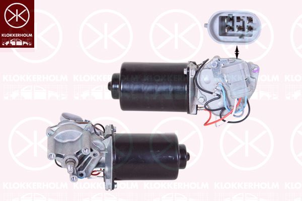 Silnik wycieraczek KLOKKERHOLM 60373273