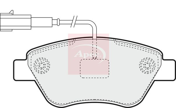 Apec - Front Brake Pad Set
