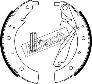Zestaw szczęk hamulcowych FRI.TECH. 1019.022