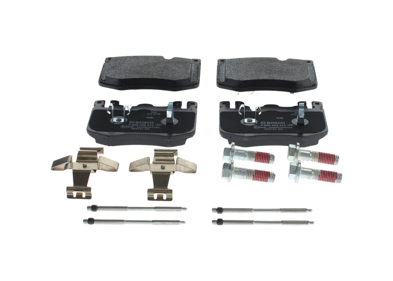 set placute frana,frana disc BOSCH 0 986 460 215