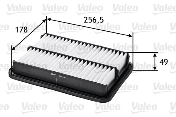 Vzduchový filter VALEO 585256