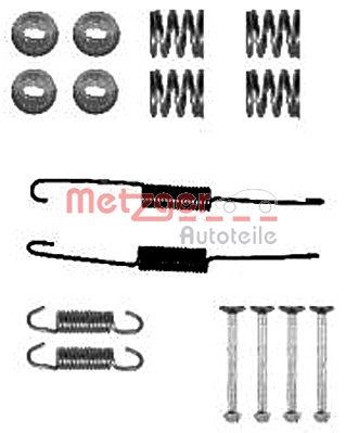 Set accesorii, sabot de frana METZGER 105-0879