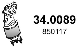 Katalizator ASSO 34.0089