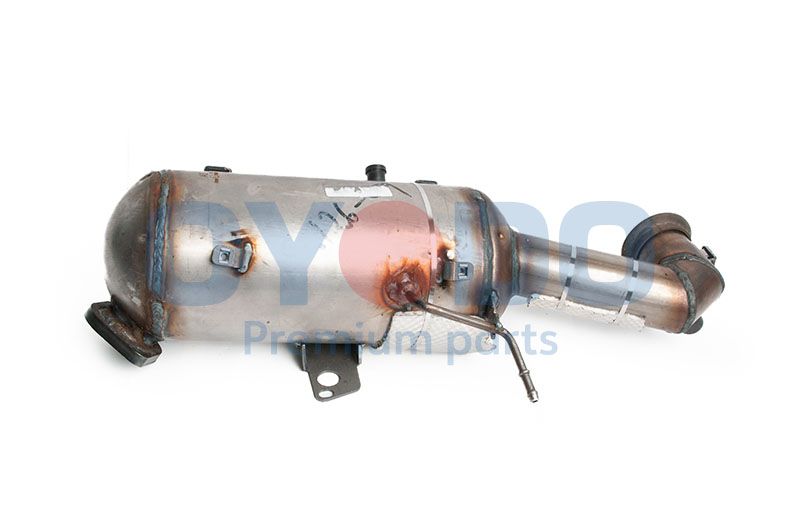 Nosēdumu-/Daļiņu filtrs, Izplūdes gāzu sistēma