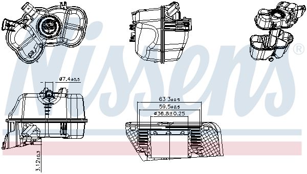 Vase d'expansion, liquide de refroidissement