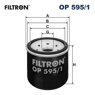 Olejový filtr FILTRON OP 595/1