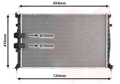 Radiateur, refroidissement du moteur