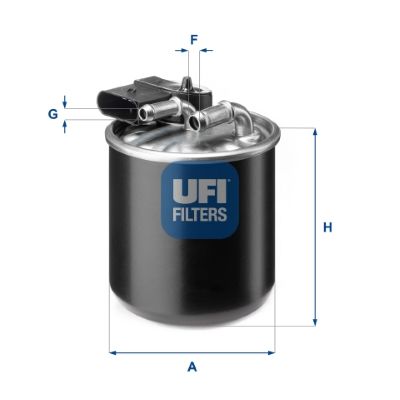 Filtr paliwa UFI 24.194.00
