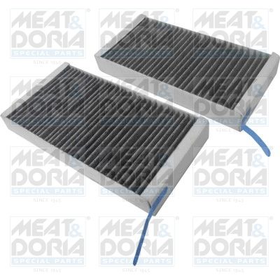 Filtr, wentylacja przestrzeni pasażerskiej MEAT & DORIA 17563K-X2