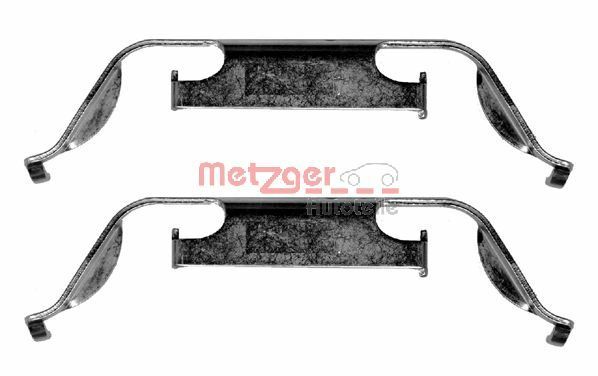 Set accesorii, placute frana METZGER 109-1222