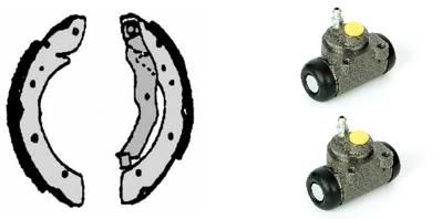 Zestaw szczęk hamulcowych BREMBO H 68 060