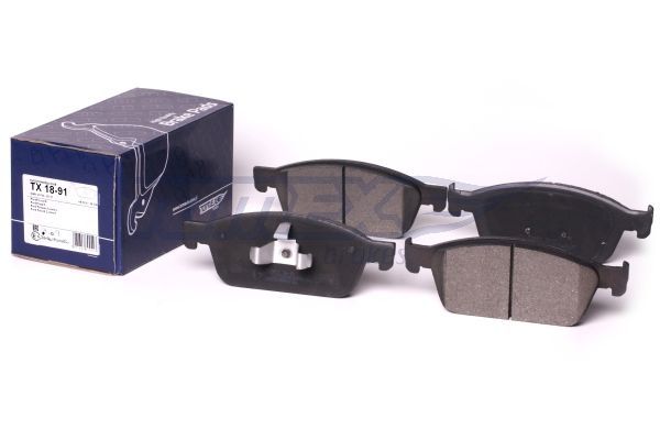 Levně Sada brzdových destiček, kotoučová brzda TOMEX Brakes 18-91