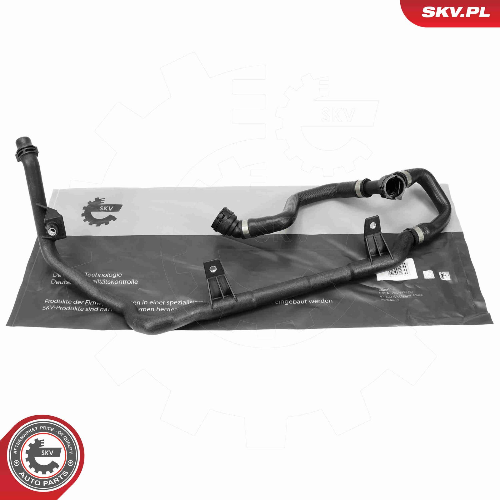 Radiatora cauruļvads