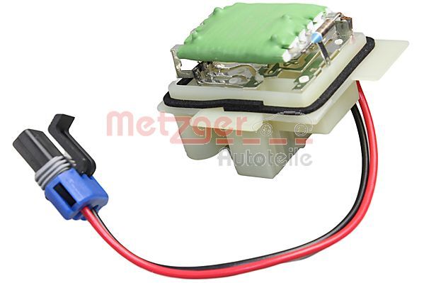 Opornik, wentylator wewnętrzny METZGER AUTOTEILE 0917364