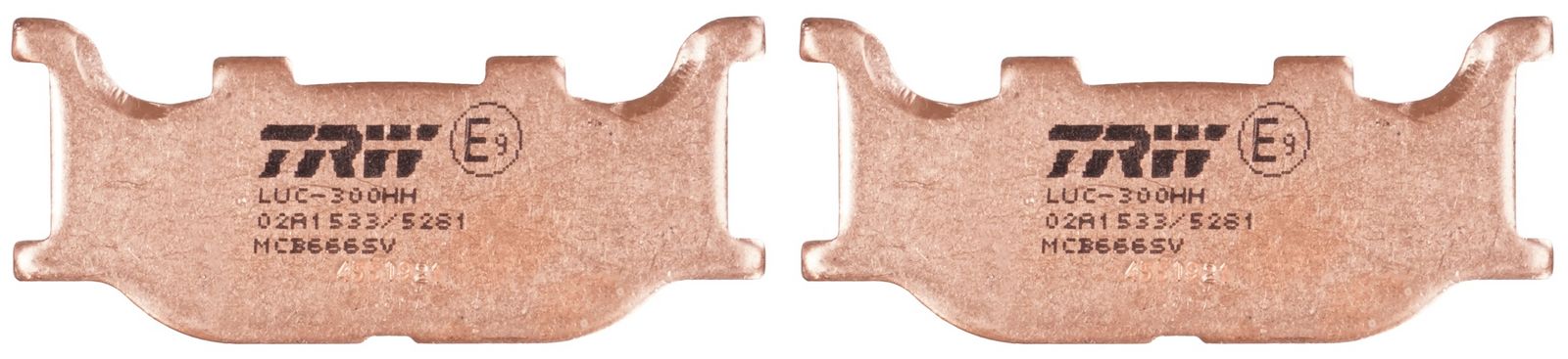 set placute frana,frana disc TRW Sinter Street MCB666SV