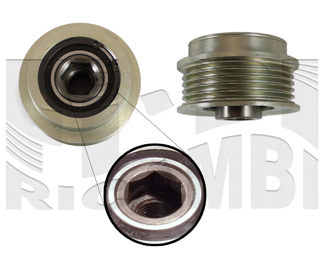 Alternator - sprzęgło jednokierunkowe CALIBER 87896