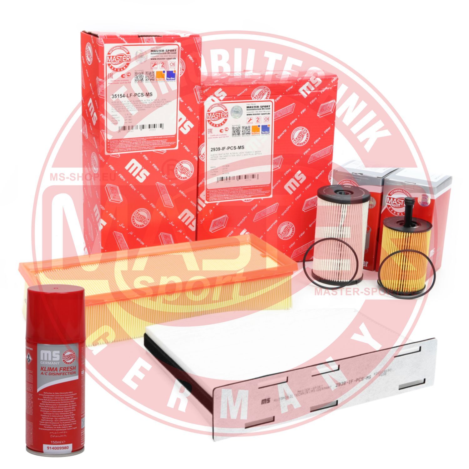 Set filtre MASTER SPORT 450001013P