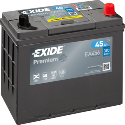 Autobaterie Exide Premium 12V, 45Ah, 390A, EA456