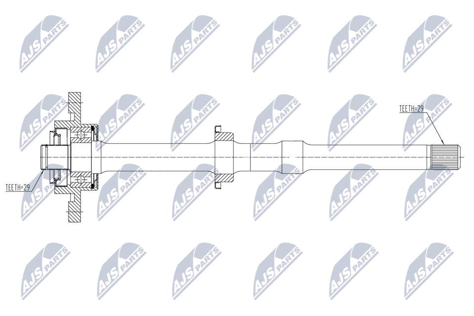 ax intermediar NTY NWP-NS-027
