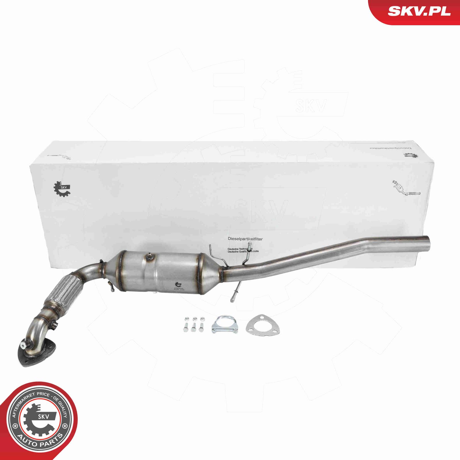 Tahma-/partikelfilter,väljalaskesüst.