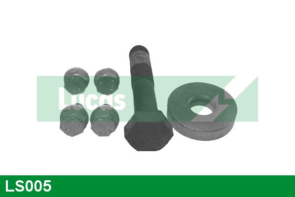 Zestaw śrub, koło pasowe - wał korbowy LUCAS LS005