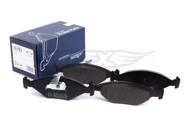 Levně Sada brzdových destiček, kotoučová brzda TOMEX Brakes 10-793