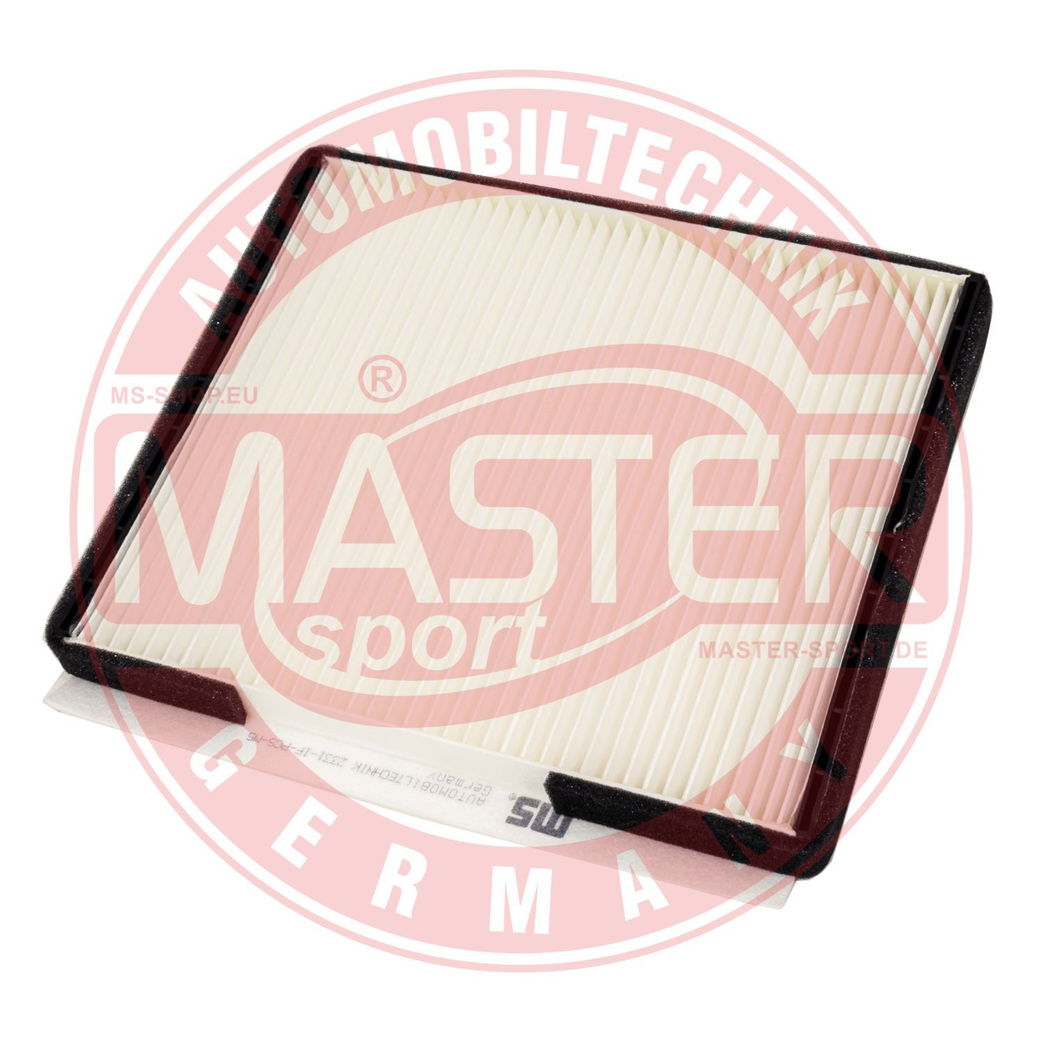 Filtr, wentylacja przestrzeni pasażerskiej MASTER-SPORT GERMANY 2331-IF-PCS-MS