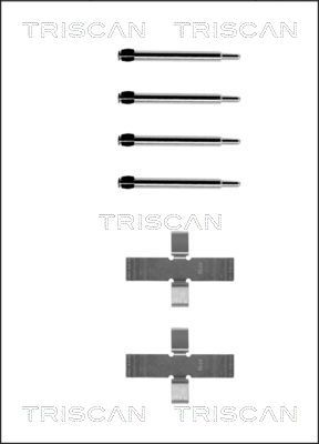 Zestaw akcesoriów, klocki hamulcowe TRISCAN 8105 101288