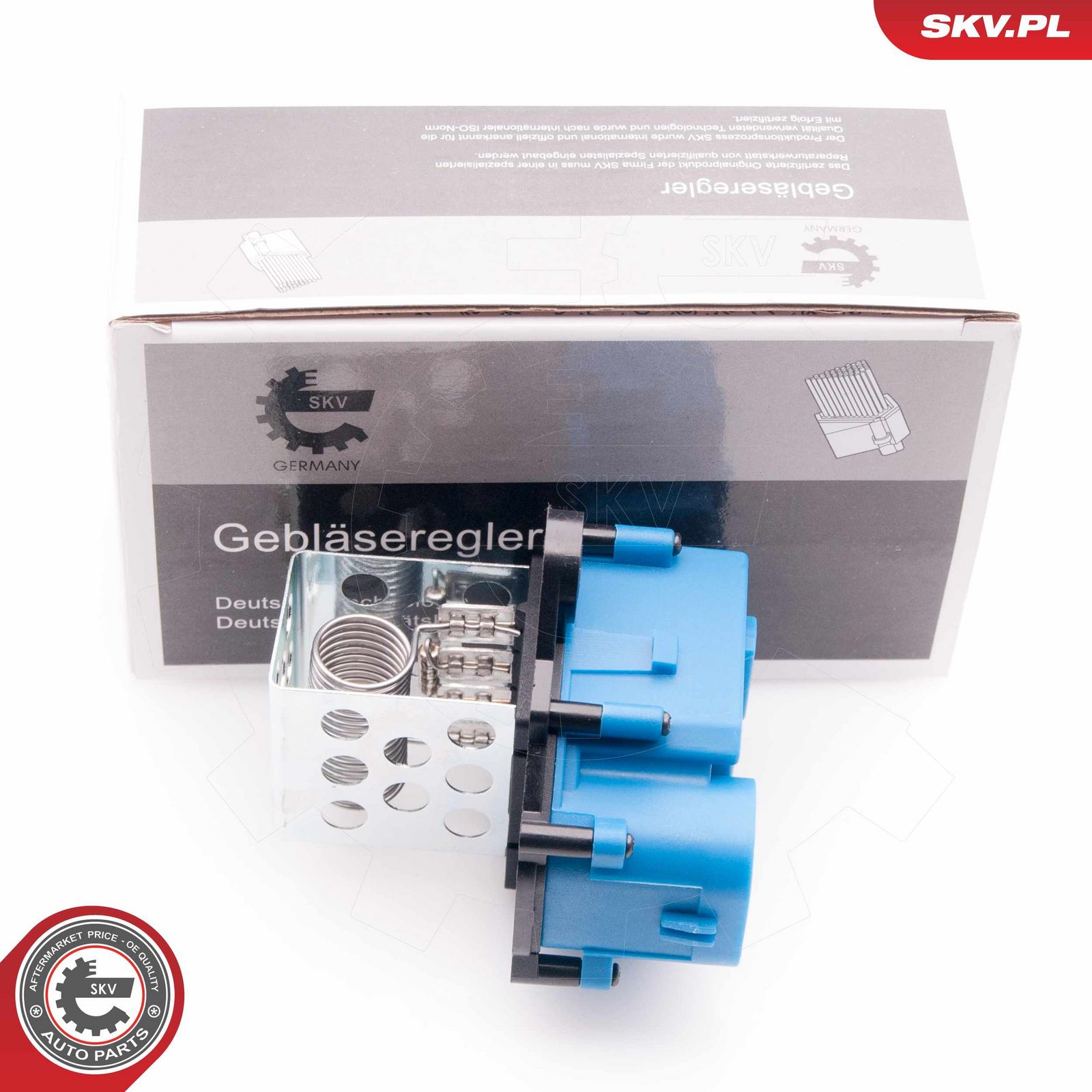 Odpor, vnitřní tlakový ventilátor ESEN SKV 94SKV010