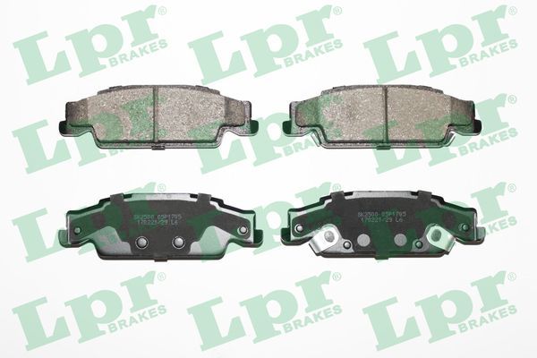 Zestaw klocków hamulcowych, hamulce tarczowe LPR 05P1705