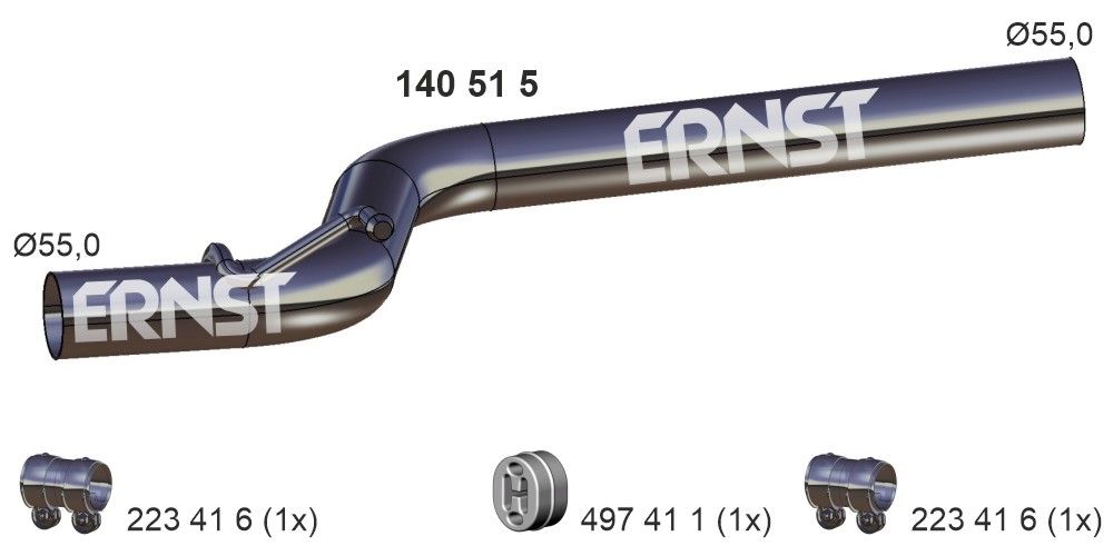 Racord evacuare ERNST 140515