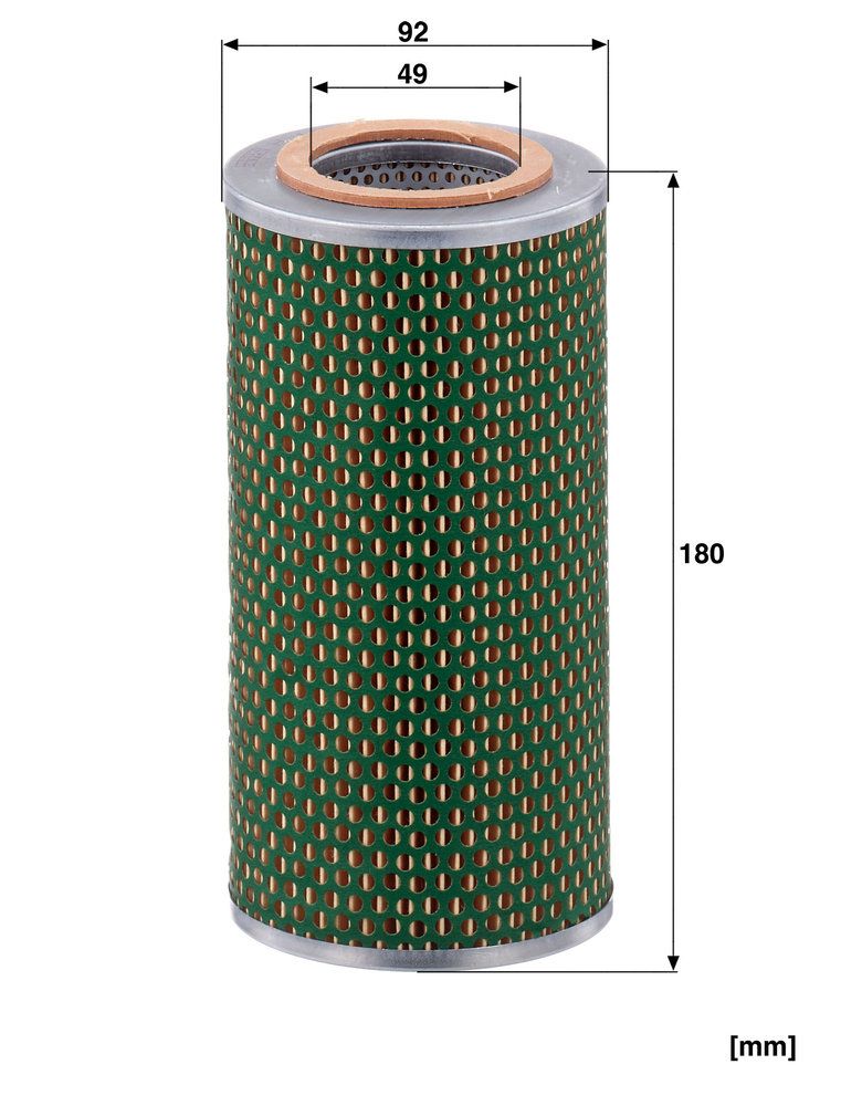 Levně Olejový filtr MANN-FILTER H 1053/2 n