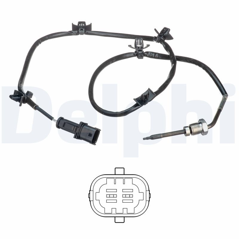 Senzor, temperatura gaze evacuare DELPHI TS30216