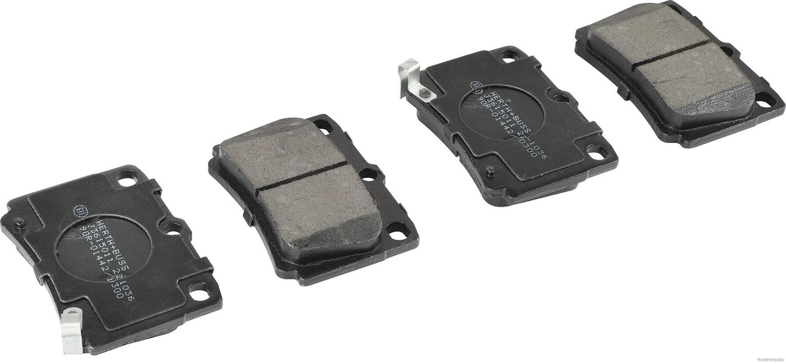 Kit de plaquettes de frein, frein à disque
