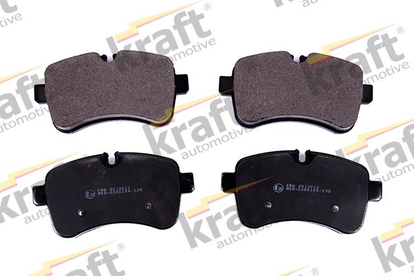 Sada brzdových destiček, kotoučová brzda KRAFT AUTOMOTIVE 6019012