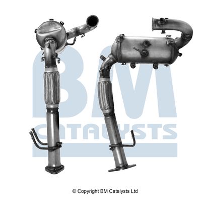 Filtr sadzy / filtr cząstek stałych, układ wydechowy BM CATALYSTS 1870875