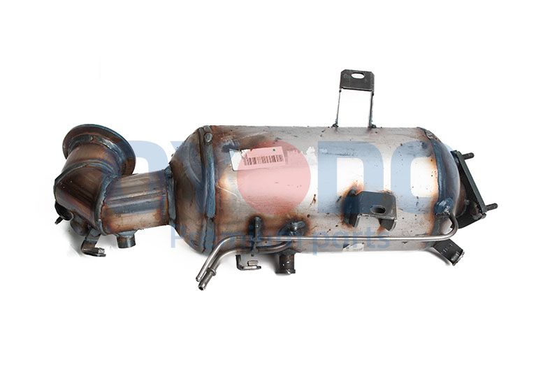 Nosēdumu-/Daļiņu filtrs, Izplūdes gāzu sistēma