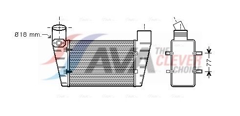 Kompressoriõhu radiaator
