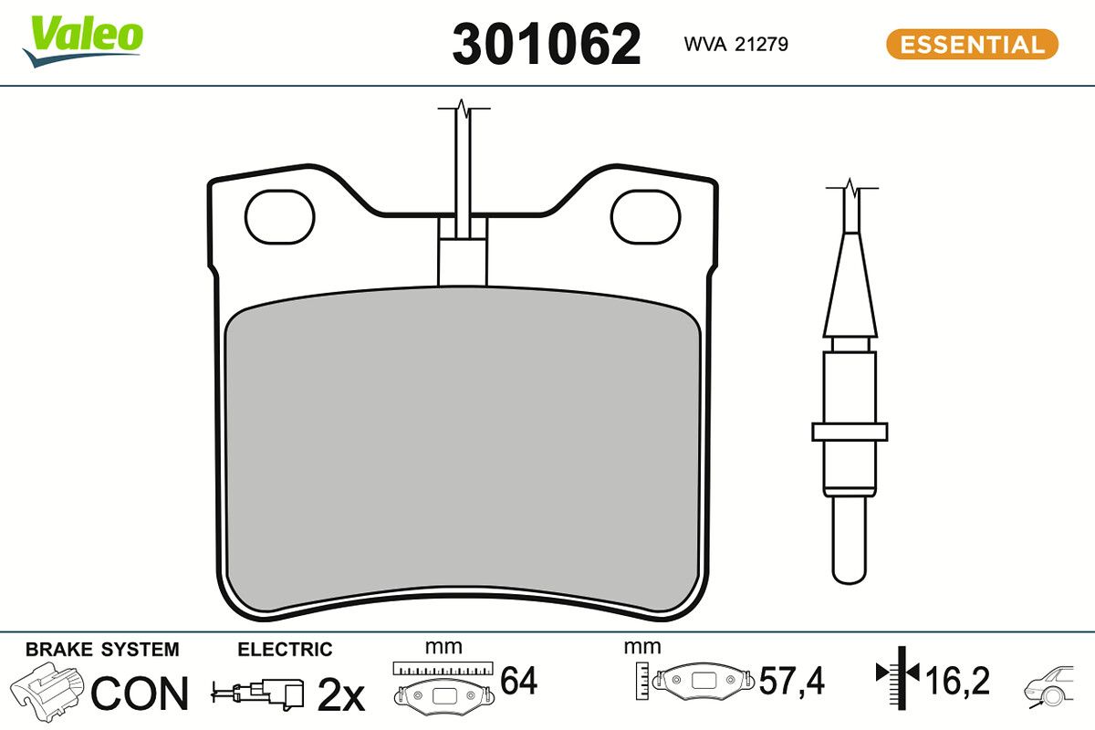 Piduriklotsi komplekt,ketaspidur